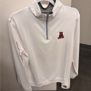 Peter Millar 3/4 Zip Alabama Crimson Tide